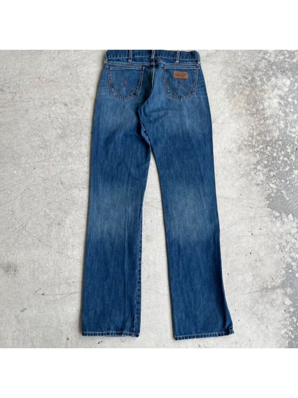 Wrangler Retro Relaxedt Boot Jeans Mens 32X38 Medium Wash 100% Cotton